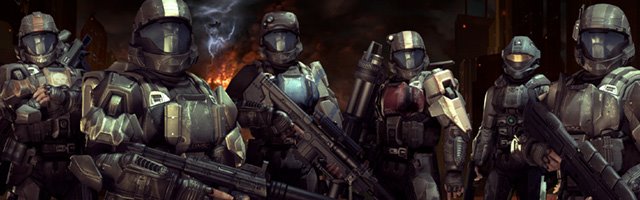 the team of ODST soldiers from Halo 3 ODST